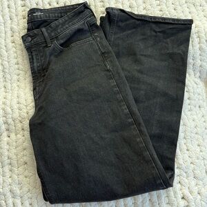 Old Navy High-Rise Wow Wide Leg Black Jeans